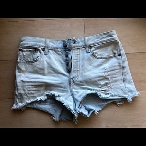 Levi’s Wedgie denim shorts - High Rise